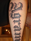 tattoo - gallery1 by Zele - lettering - 2010 11 agram-tattoo